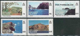 Pitcairn Islands 1993 Rock Formations 5v, Mint NH, History - Geology - Autres & Non Classés
