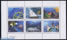 Portugal 1998 World Expo 6v M/s, Mint NH, Nature - Sport - Transport - Various - Fish - Diving - Ships And Boats - Wor.. - Ungebraucht
