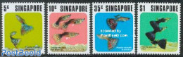 Singapore 1974 Fish 4v, Mint NH, Nature - Fish - Fishes