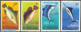 Tanzania 1977 Sport Fishing 4v, Mint NH, Nature - Fish - Fishing - Peces