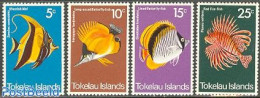 Tokelau Islands 1975 Fish 4v, Mint NH, Nature - Fish - Vissen