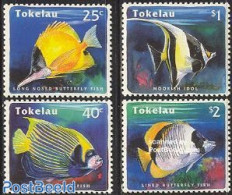 Tokelau Islands 1995 Fish 4v, Mint NH, Nature - Fish - Fishes