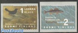 Finland 1998 Definitives 2v, Mint NH, Nature - Animals (others & Mixed) - Birds - Fish - Ongebruikt