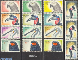 Guinea, Republic 1962 Birds 15v, Unused (hinged), Nature - Birds - Parrots - Autres & Non Classés