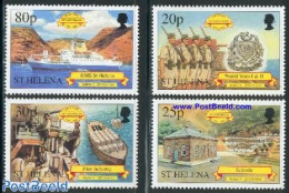 Saint Helena 2001 Discovery 500th Anniversary 4v, Mint NH, History - Transport - Coat Of Arms - History - Militarism -.. - Militaria