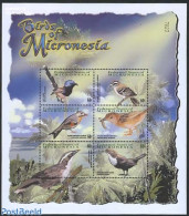 Micronesia 2001 Birds 6v M/s, Fairy Wren, Mint NH, Nature - Birds - Mikronesien