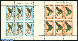 New Zealand 1962 Health, Birds 2 M/s, Mint NH, Health - Nature - Health - Birds - Nuevos