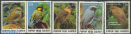 Papua New Guinea 1989 Birds 5v (3v+[:]), Mint NH, Nature - Birds - Papoea-Nieuw-Guinea