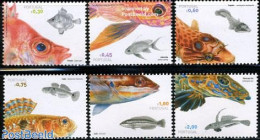 Portugal 2006 Fish From Portuguese Coast 6v, Mint NH, Nature - Animals (others & Mixed) - Fish - Ongebruikt