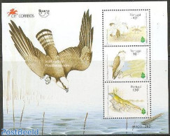 Portugal 1995 European Nature S/s, Mint NH, History - Nature - Europa Hang-on Issues - Birds - Birds Of Prey - Reptile.. - Nuevos