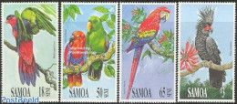 Samoa 1991 Parrots 4v, Mint NH, Nature - Birds - Parrots - Samoa (Staat)