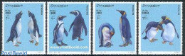 Somalia 2001 Penguin 4v, Mint NH, Nature - Birds - Penguins - Somalie (1960-...)