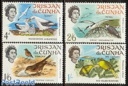 Tristan Da Cunha 1968 Birds 4v, Mint NH, Nature - Birds - Tristan Da Cunha