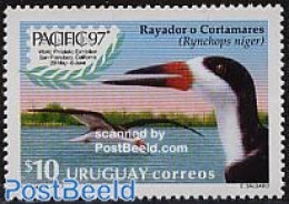 Uruguay 1997 Pacfic 97 1v, Mint NH, Nature - Birds - Philately - Uruguay