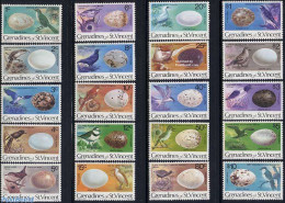 Saint Vincent & The Grenadines 1978 Birds 20v (with Year 1978), Mint NH, Nature - Birds - St.-Vincent En De Grenadines