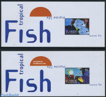 Saint Vincent 2000 Tropical Fish 2 S/s, Mint NH, Nature - Fish - Fishes