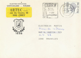 BELGIUM. POSTMARK. ANTIQUES FAIR. VELOCIPED. CINEY. - Other & Unclassified