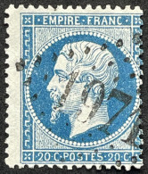 YT 22 LGC 1971 Lasalle Gard (29) Indice 5 Napoléon III 1862 20c France – Pgrec - 1862 Napoléon III.