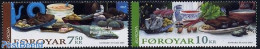 Faroe Islands 2005 Europa, Food 2v, Mint NH, Health - History - Nature - Food & Drink - Europa (cept) - Fish - Ernährung