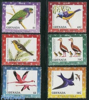 Grenada 1998 Christmas, Birds 6v, Mint NH, Nature - Religion - Birds - Christmas - Noël