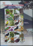 Indonesia 2008 Flora & Fauna 10v M/s, Mint NH, Nature - Animals (others & Mixed) - Birds - Cat Family - Fish - Flowers.. - Peces