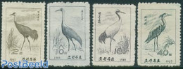 Korea, North 1965 Birds 4v, Mint NH, Nature - Birds - Corée Du Nord