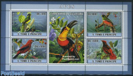 Sao Tome/Principe 2007 Birds 4v M/s, Mint NH, Nature - Birds - Sao Tome Et Principe