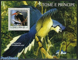 Sao Tome/Principe 2006 Birds, Concorde S/s, Mint NH, Nature - Transport - Birds - Concorde - Aircraft & Aviation - Concorde