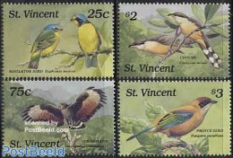 Saint Vincent 1989 Birds 4v, Mint NH, Nature - Birds - St.Vincent (1979-...)
