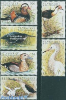 Saint Vincent 1997 Water Birds 6v, Mint NH, Nature - Birds - Ducks - Storks - St.Vincent (1979-...)