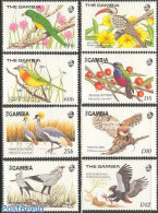 Gambia 1989 Birds 8v, Mint NH, Nature - Birds - Gambie (...-1964)