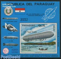 Paraguay 1975 Zeppelin S/s, Mint NH, Transport - Zeppelins - Zeppelins