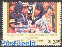 Peru 2002 Anti Racism 1v, Mint NH, History - Anti Racism - Ohne Zuordnung