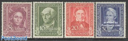 Germany, Federal Republic 1949 Welfare 4v, Mint NH, Health - Religion - Health - Religion - Unused Stamps