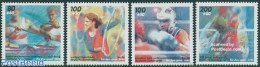 Germany, Federal Republic 1995 Sports 4v, Mint NH, Sport - Boxing - Kayaks & Rowing - Sport (other And Mixed) - Volley.. - Nuovi
