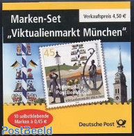 Germany, Federal Republic 2004 Munich Street Life Booklet, Mint NH, Various - Stamp Booklets - Street Life - Neufs