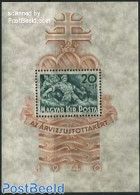 Hungary 1940 Flooding S/s, Mint NH, History - Nature - Water, Dams & Falls - Disasters - Nuevos