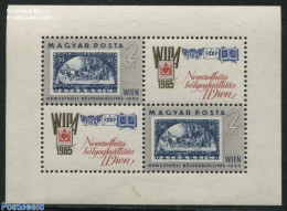 Hungary 1965 WIPA Exposition S/s, Mint NH, Philately - Stamps On Stamps - Ongebruikt