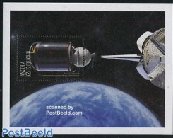 Angola 1999 Satellite S/s, Mint NH, Transport - Space Exploration - Angola