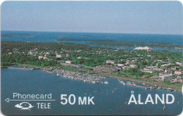 Aland - View Of Mariehamn - 2FIND - 1990, 25.000ex, Mint No Blister - Aland