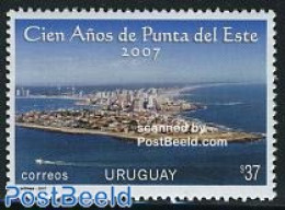 Uruguay 2007 Punta Del Este 1v, Mint NH, Transport - Ships And Boats - Ships