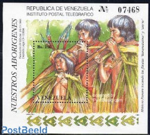 Venezuela 1993 Original Inhabitants S/s, Mint NH, History - Venezuela