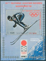 Yemen, Arab Republic 1971 Olympic Winter Games S/s, Mint NH, Sport - Olympic Winter Games - Other & Unclassified