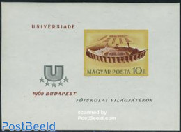 Hungary 1965 Universiade S/s Imperforated, Mint NH, Sport - Sport (other And Mixed) - Ungebraucht