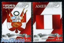 Peru 2010 UPAEP 2v, Mint NH, History - Coat Of Arms - Flags - U.P.A.E. - Other & Unclassified