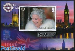 Falkland Islands 2011 100 Years CPA S/s, Mint NH, History - Kings & Queens (Royalty) - Royalties, Royals