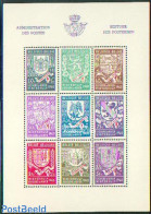 Belgium 1941 City Coat Of Arms S/s, Mint NH, History - Coat Of Arms - Unused Stamps