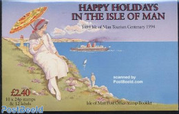 Isle Of Man 1994 Tourism Booklet, Mint NH, Nature - Performance Art - Sport - Transport - Various - Cats - Music - Cyc.. - Muziek