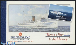 Isle Of Man 2005 Steam Packet Company Prestige Booklet, Mint NH, Transport - Stamp Booklets - Ships And Boats - Unclassified