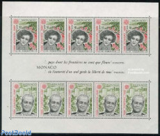Monaco 1980 Europa, Famous Persons S/s, Mint NH, History - Europa (cept) - Art - Authors - Ungebraucht